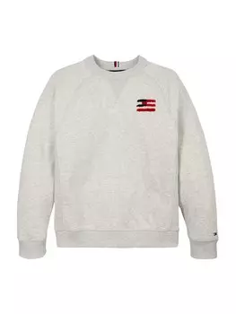 Толстовка TOMMY HILFIGER, пятнистый серый