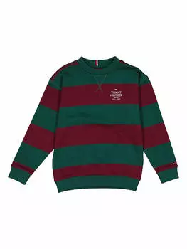 Толстовка Tommy Hilfiger Sweatshirt, цвет Grn/Bordeaux