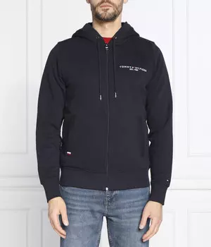 Толстовка Tommy Hilfiger Tommy Logo с капюшоном, синий