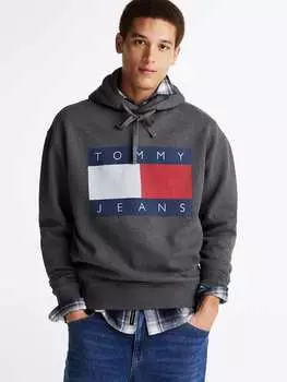 Толстовка TOMMY JEANS, антрацит