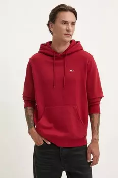 Толстовка Tommy Jeans, бордовый