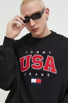 Толстовка Tommy Jeans, черный