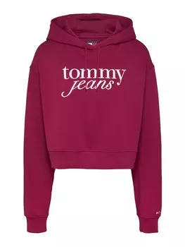 Толстовка Tommy Jeans, цвет Wine red
