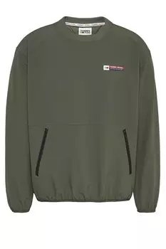 Толстовка Tommy Jeans DM0DM13360, зеленый