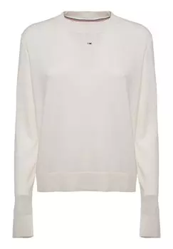 Толстовка Tommy Jeans ESSENTIAL CREW, белый