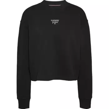Толстовка Tommy Jeans Essential Logo 1 Ext, черный