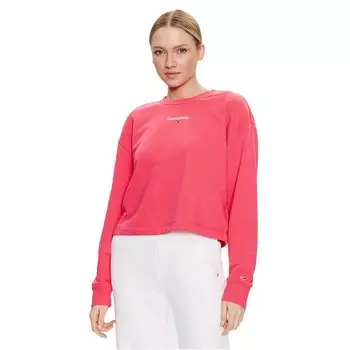 Толстовка Tommy Jeans Essential, розовый