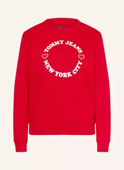 Толстовка Tommy Jeans, красный