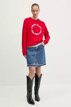 Толстовка Tommy Jeans, красный