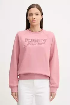 Толстовка Tommy Jeans, оранжевый