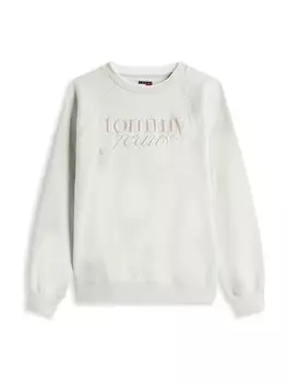 Толстовка Tommy Jeans, пастельный зеленый