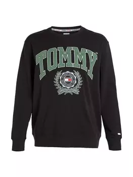 Толстовка Tommy Jeans Plus, черный