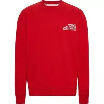 Толстовка Tommy Jeans Reg Entry Graphic, красный