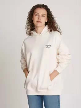 Толстовка Tommy Jeans Regular Fit, экрю