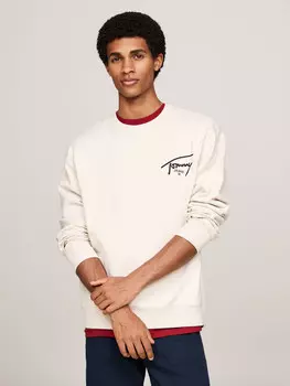 Толстовка Tommy Jeans Regular Fit, экрю