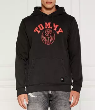 Толстовка Tommy Jeans Regular Fit, черный