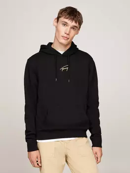 Толстовка Tommy Jeans Regular Fit, черный