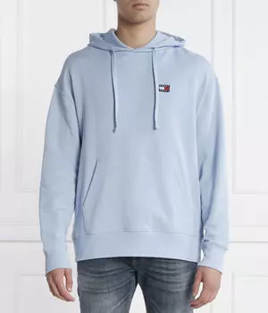 Толстовка Tommy Jeans Regular Fit, голубой