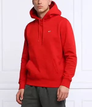 Толстовка Tommy Jeans Regular Fit, красный