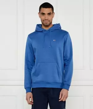 Толстовка Tommy Jeans Regular Fit с карманом-кенгуру, синий