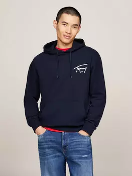 Толстовка Tommy Jeans Regular Fit, темно-синий