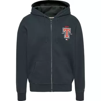 Толстовка Tommy Jeans Regular Modern Sport Full Zip, серый