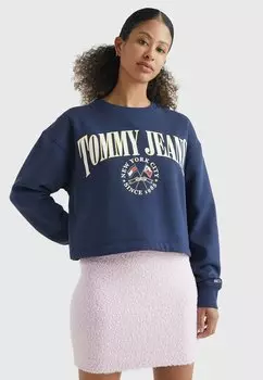 Толстовка Tommy Jeans RELAXED FIT, темно-синий