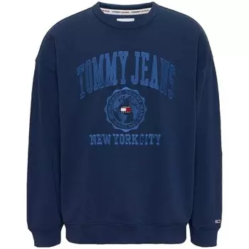 Толстовка Tommy Jeans Reversible Slub, синий