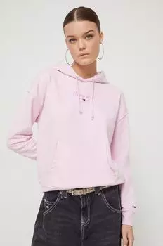 Толстовка Tommy Jeans, розовый