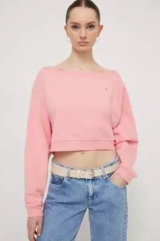 Толстовка Tommy Jeans, розовый