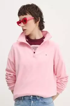 Толстовка Tommy Jeans, розовый
