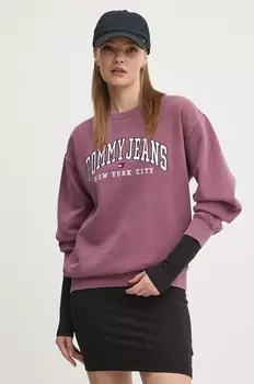 Толстовка Tommy Jeans, розовый