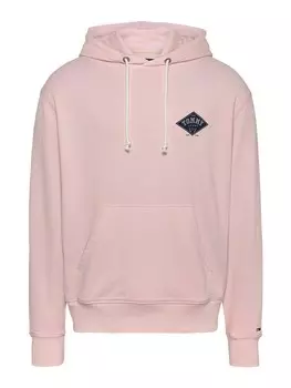Толстовка Tommy Jeans, темно-розовый