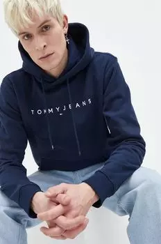 Толстовка Tommy Jeans, темно-синий