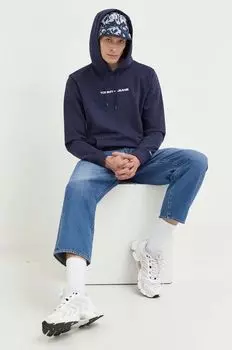 Толстовка Tommy Jeans, темно-синий