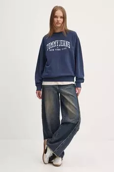 Толстовка Tommy Jeans, темно-синий