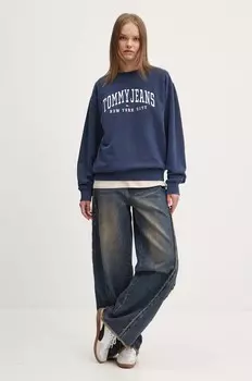 Толстовка Tommy Jeans, темно-синий
