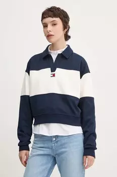 Толстовка Tommy Jeans, темно-синий