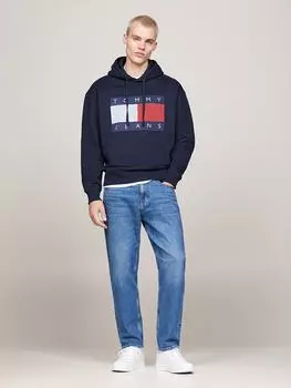 Толстовка TOMMY JEANS, темно-синий