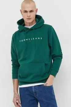 Толстовка Tommy Jeans, зеленый