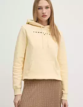 Толстовка Tommy Jeans, желтый