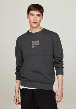 Толстовка TONAL LOGO CREW NECK Tommy Jeans, новый уголь