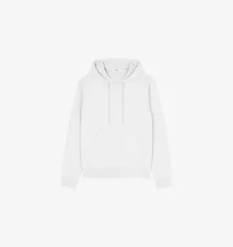 Толстовка Tonal-Logo классического кроя из хлопкового трикотажа Sandro, цвет naturels