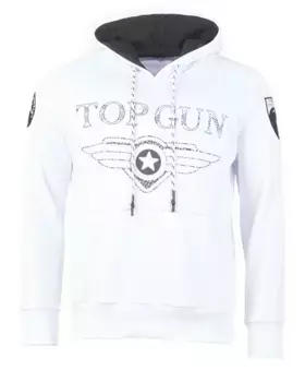 Толстовка TOP GUN "Defend TG20193010", белый