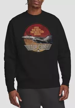 Толстовка TOP GUN FIGHTER Cotton Soul, черный