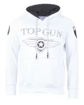 Толстовка TOP GUN Hoodie Defend TG20193010, белый
