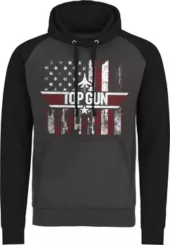 Толстовка TOP GUN Hoodie, серый