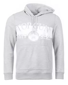 Толстовка TOP GUN Hoodie TG20201123, цвет grey mlange