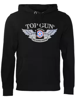 Толстовка TOP GUN Hoodie TG22025, черный