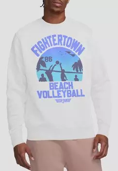 Толстовка TOP GUN THE VOLLEYBALL IN JEANS Cotton Soul, белый